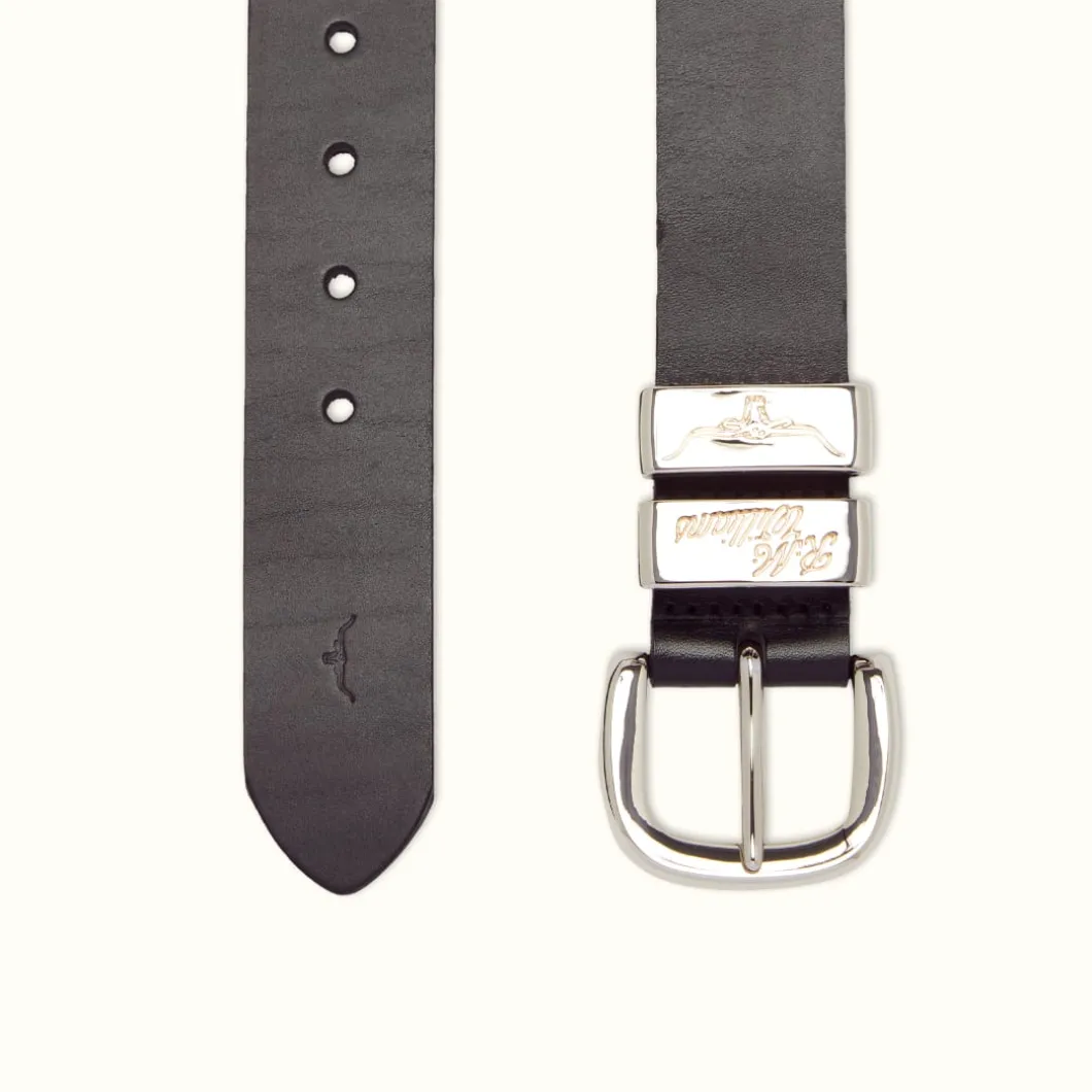 R.M. Williams 1 1/2" Jerrawa Belt Black Sale