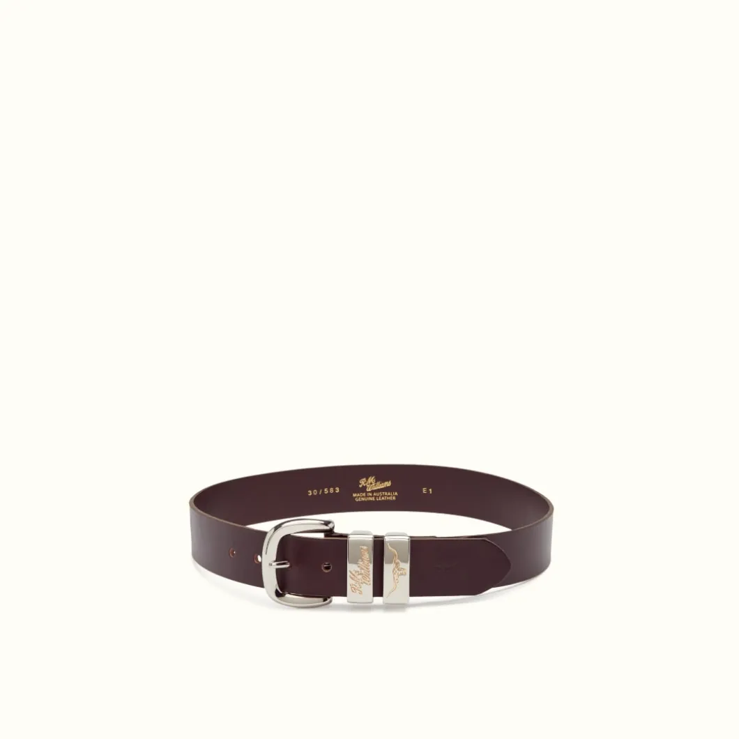 R.M. Williams 1 1/2" Jerrawa Belt Chestnut Clearance