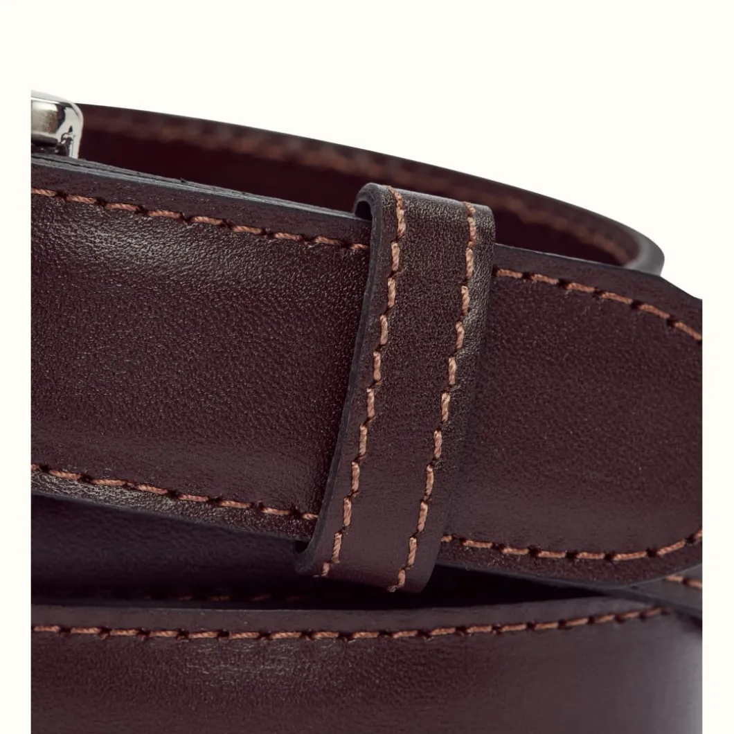 R.M. Williams 1 1/4" Men'S Dress Belt Chestnut Flash Sale