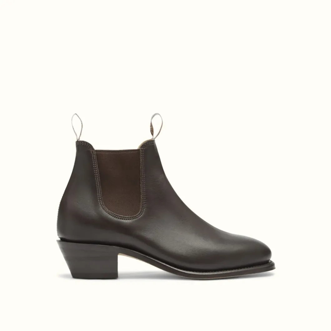 R.M. Williams Adelaide Cuban Heel Boot Chestnut Best Sale