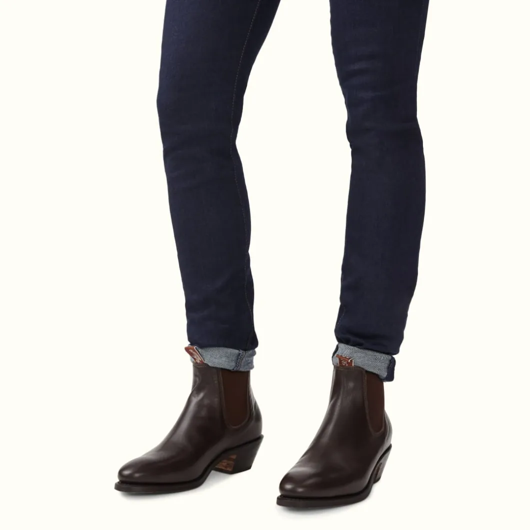 R.M. Williams Adelaide Cuban Heel Boot Chestnut Best Sale