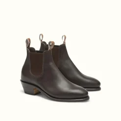 R.M. Williams Adelaide Cuban Heel Boot Chestnut Best Sale