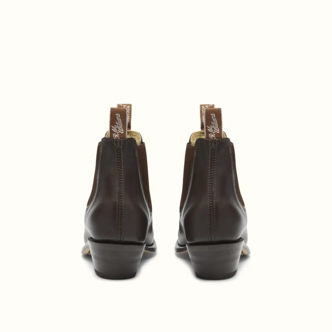 R.M. Williams Adelaide Cuban Heel Boot Chestnut Best Sale
