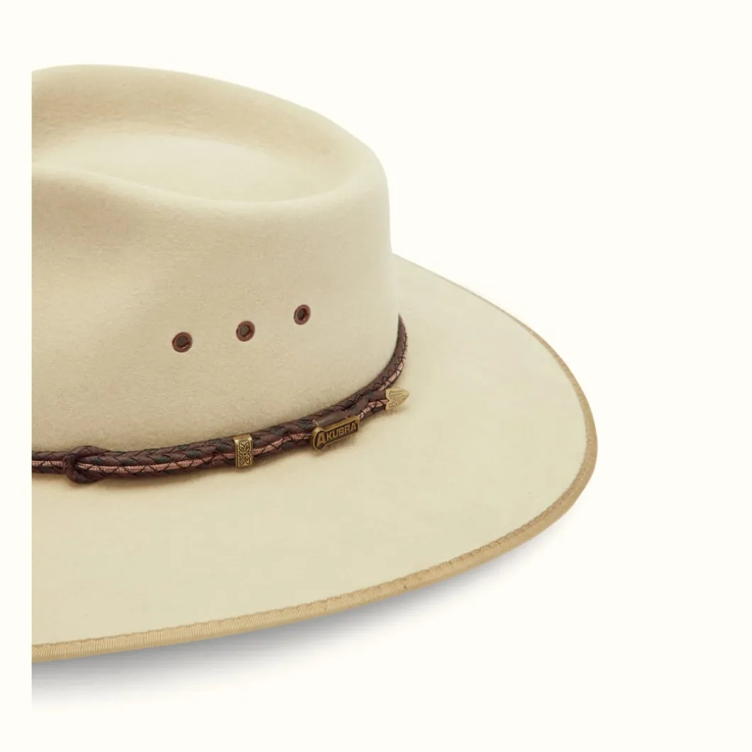 R.M. Williams Akubra cattleman hat Sand New