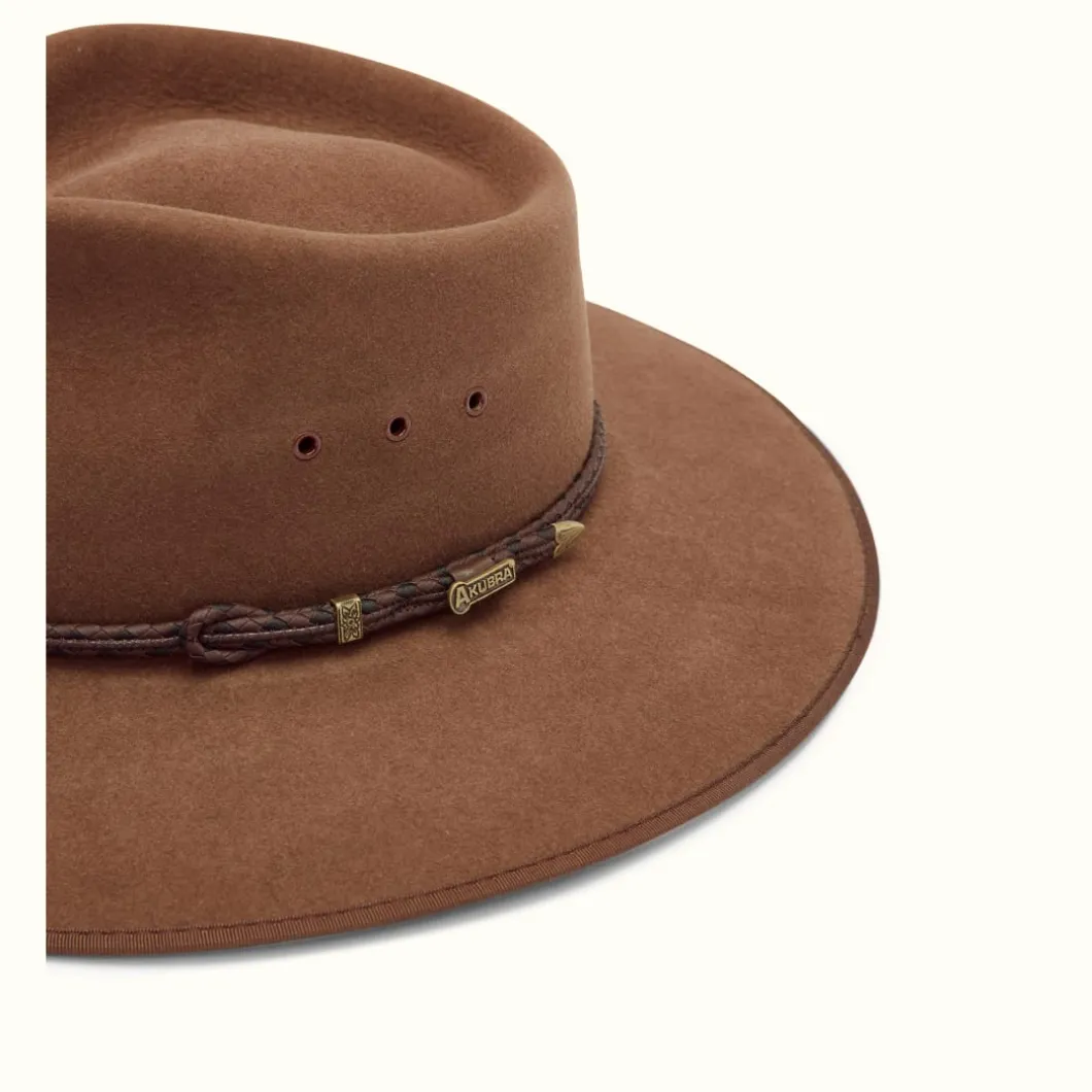 R.M. Williams Akubra Cattleman Hat Fawn Outlet