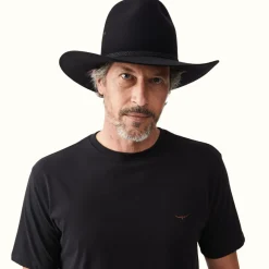 R.M. Williams Akubra Longhorn Hat Black Best Sale