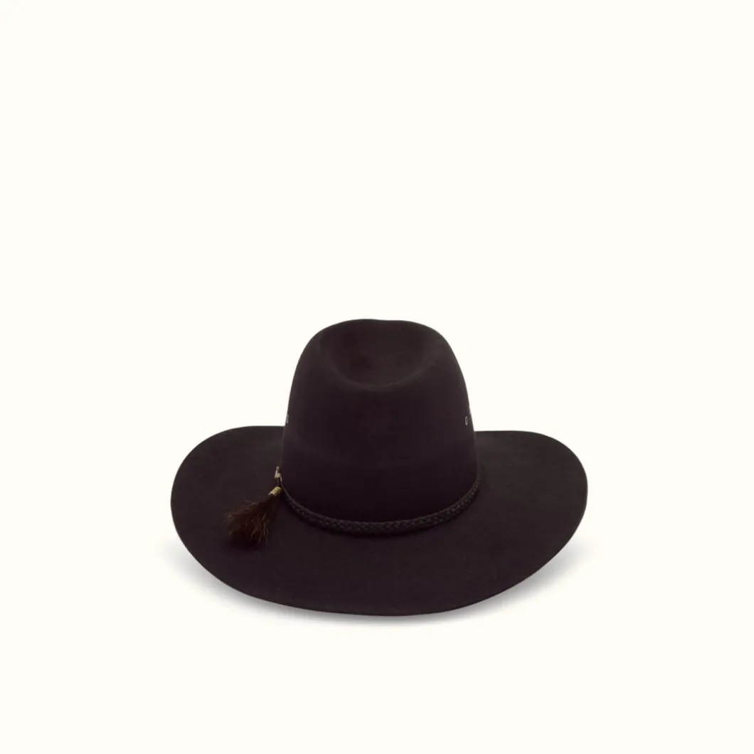 R.M. Williams Akubra Longhorn Hat Black Best Sale