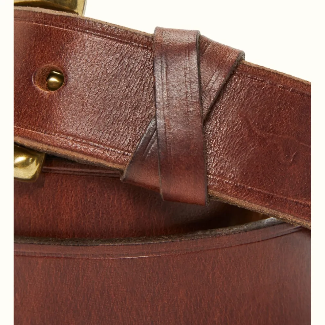 R.M. Williams Allingham Belt Mid Brown Flash Sale