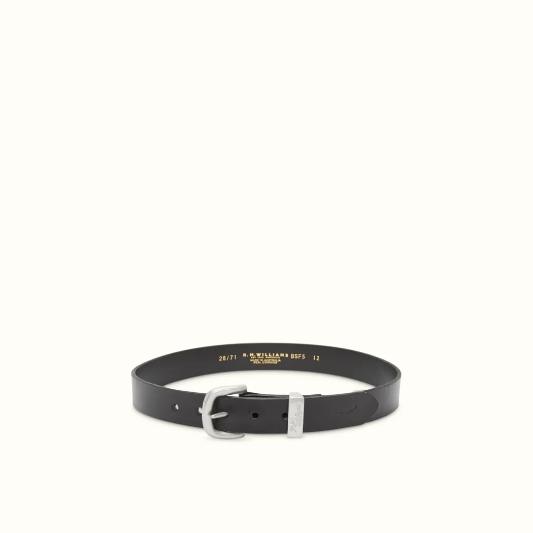 R.M. Williams Allora Belt Black Shop