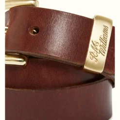 R.M. Williams Allora Belt Mid Brown Clearance