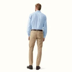 R.M. Williams Bourke Shirt White Blue Online