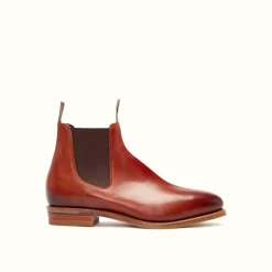 R.M. Williams Burnished Comfort Macquarie Boot Cognac Outlet