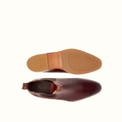R.M. Williams Burnished Comfort Macquarie Boot Mahogany Flash Sale