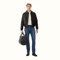 R.M. Williams Byrock Bomber Black Shop
