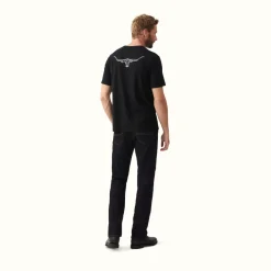 R.M. Williams Byron T-Shirt Black/White Shop