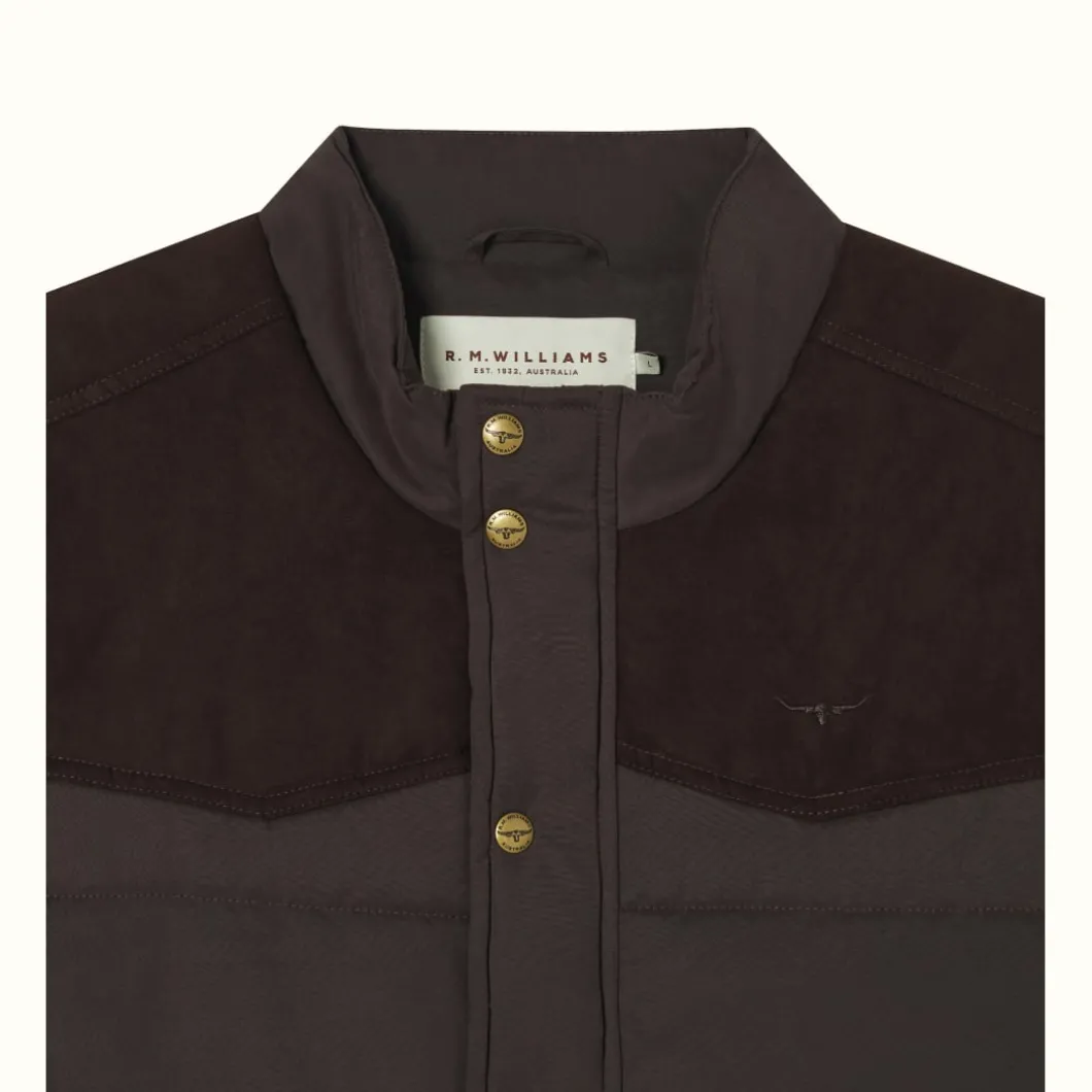 R.M. Williams Carnarvon Vest Chocolate Fashion