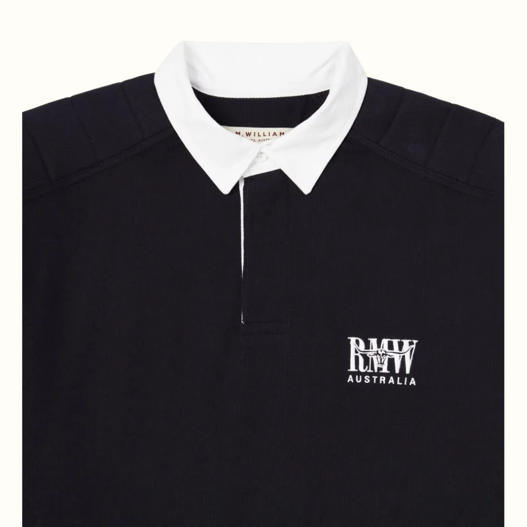 R.M. Williams Classic R.M.W Rugby Navy Sale