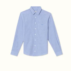 R.M. Williams Coalcliff Shirt Blue Flash Sale