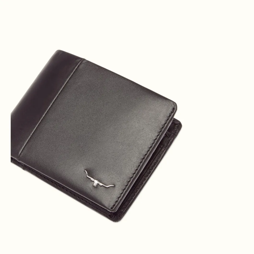 R.M. Williams Coin Pocket Wallet Black Store