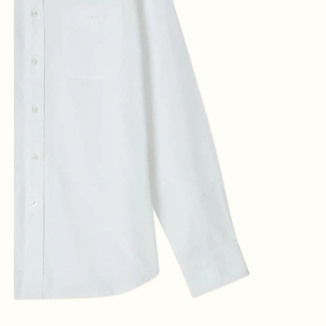 R.M. Williams Collins Button Down Shirt White Best