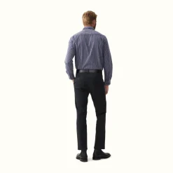 R.M. Williams Collins Shirt Navy/White Cheap