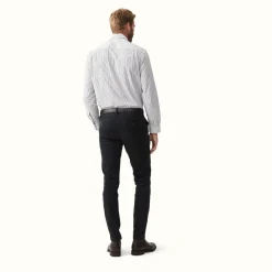 R.M. Williams Collins Shirt White/Navy Discount