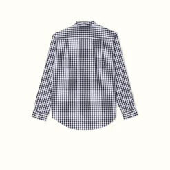 R.M. Williams Collins Shirt Navy White Navy/White Online