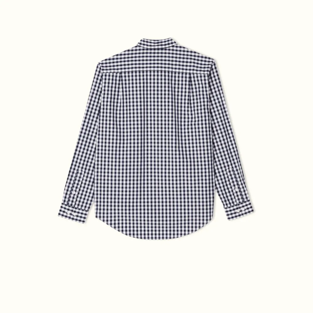 R.M. Williams Collins Shirt Navy White Navy/White Online