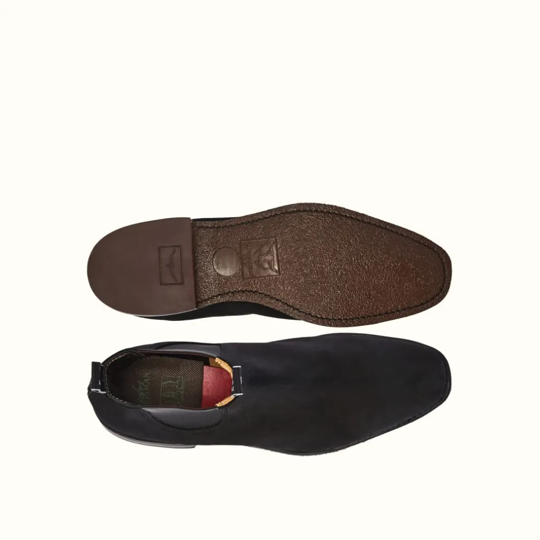 R.M. Williams Comfort Craftsman Suede Boot Black Hot