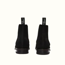R.M. Williams Comfort Craftsman Suede Boot Black Hot