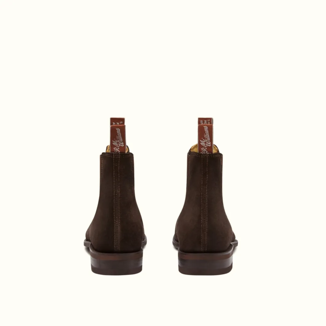 R.M. Williams Comfort Craftsman Suede Boot Chocolate Store