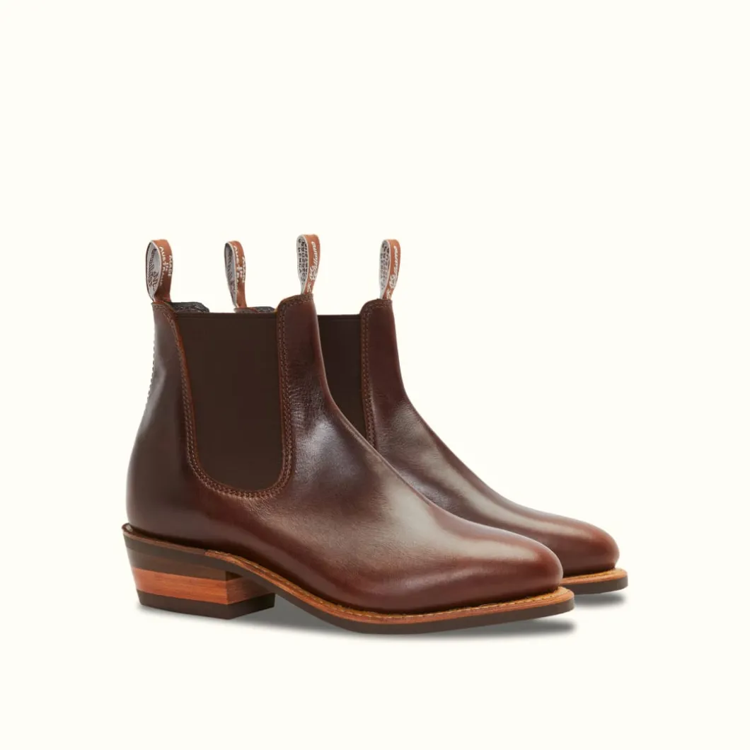 R.M. Williams Comfort Lady Yearling Boot Mid Brown Sale
