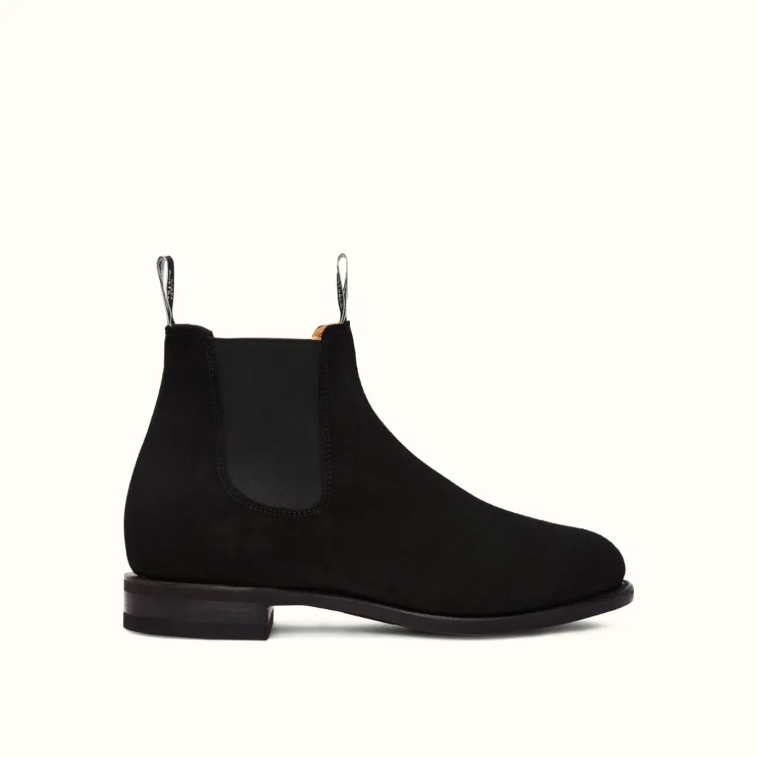 R.M. Williams Comfort Turnout Boot Black Discount