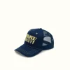 R.M. Williams Cremorne cap Navy Brindle Hot