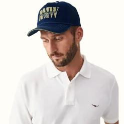 R.M. Williams Cremorne Cap Navy Brindle Best