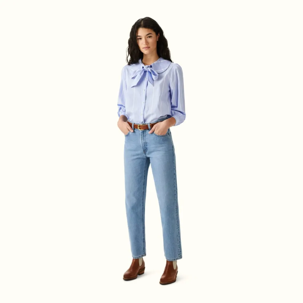 R.M. Williams Darley Jean Mid Blue Online