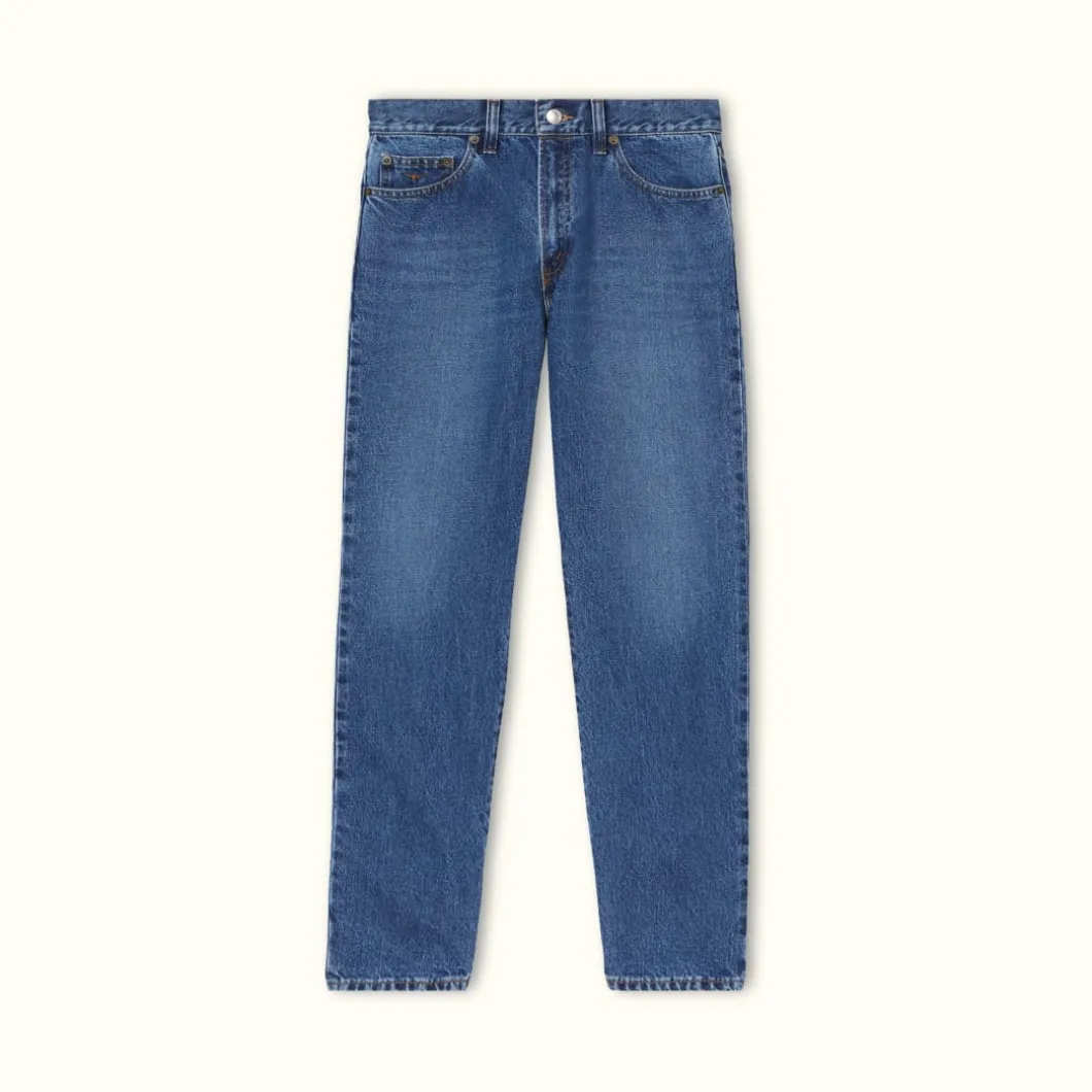 R.M. Williams Darley Jean Indigo Rinse Wash Flash Sale
