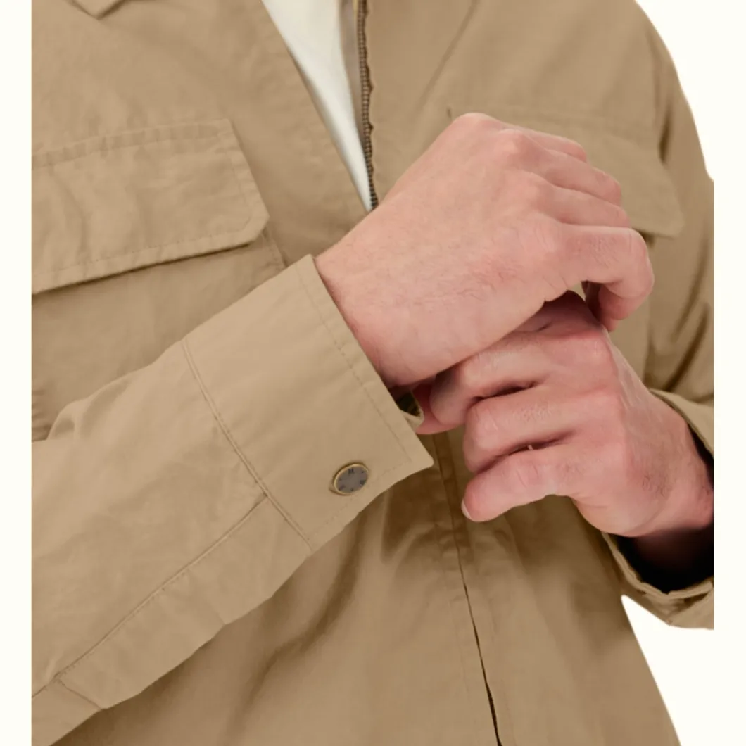 R.M. Williams Draughtsman Overshirt Sand Best Sale