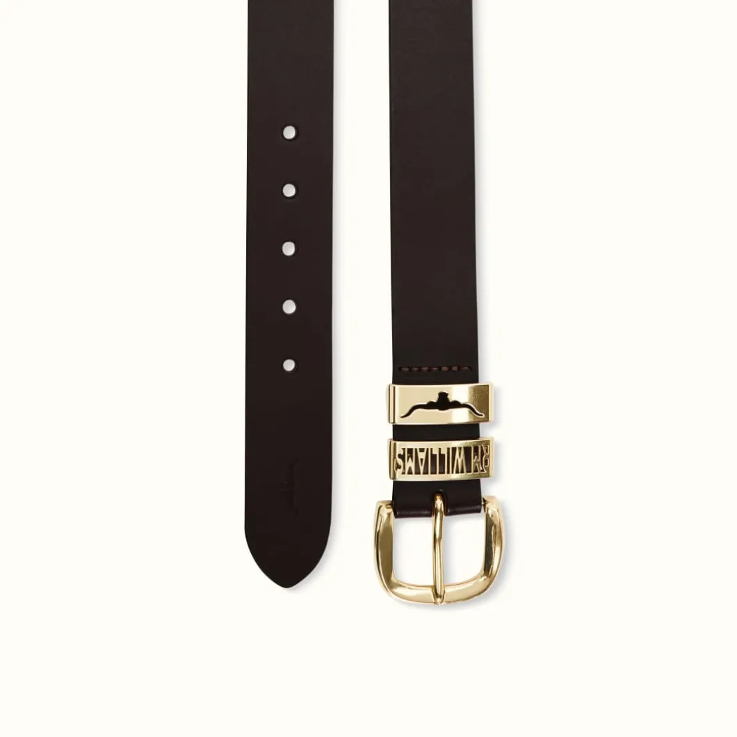 R.M. Williams Falcon Belt Chestnut Cheap