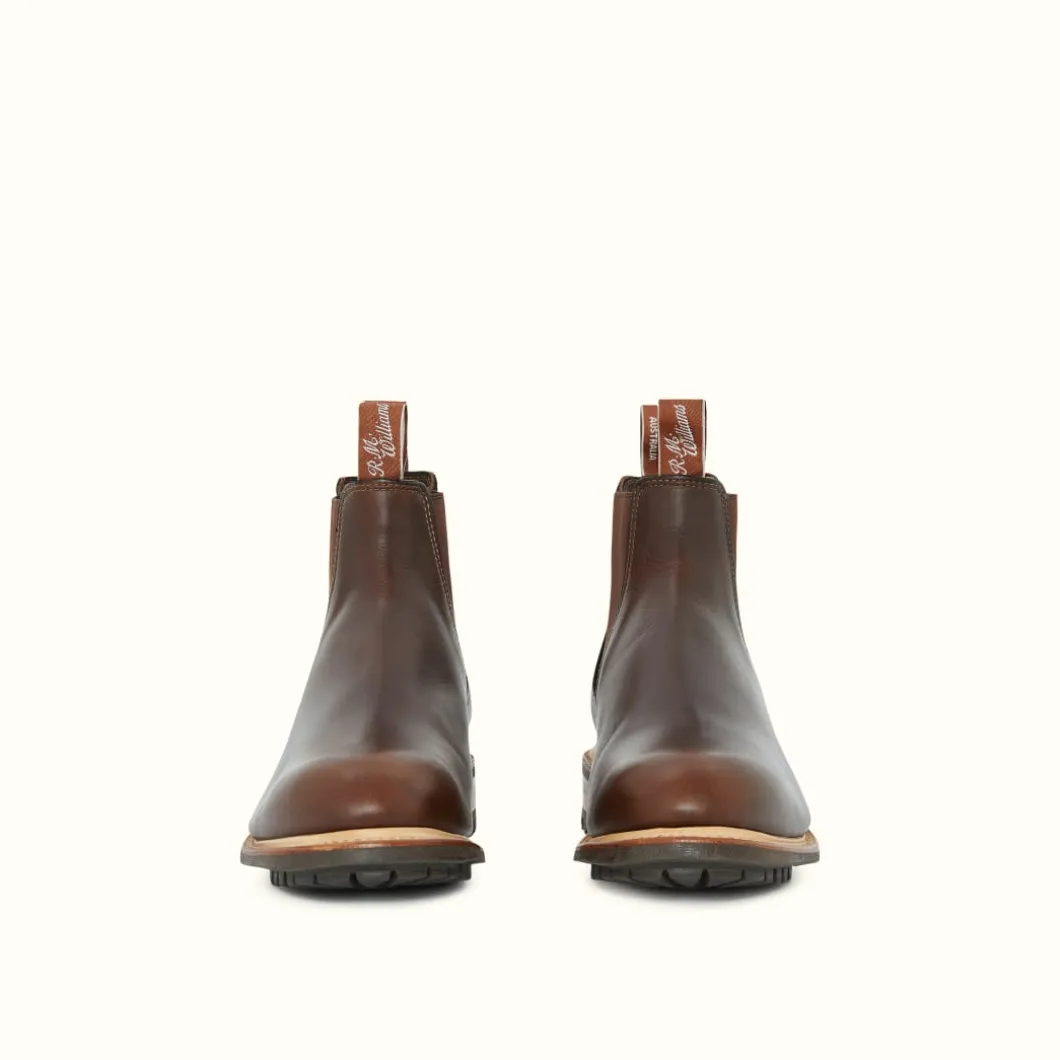 R.M. Williams Gardener Commando Boot Dark Brown Sale