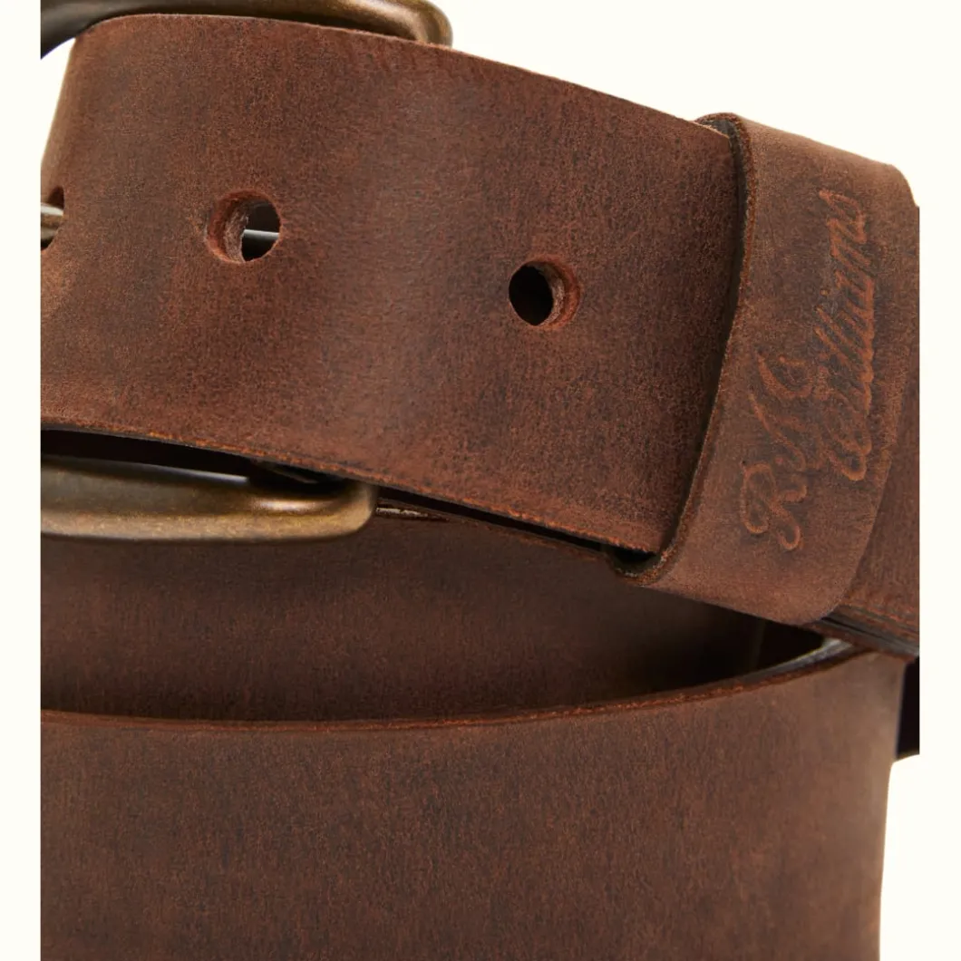 R.M. Williams Goodwood Belt Bark Flash Sale