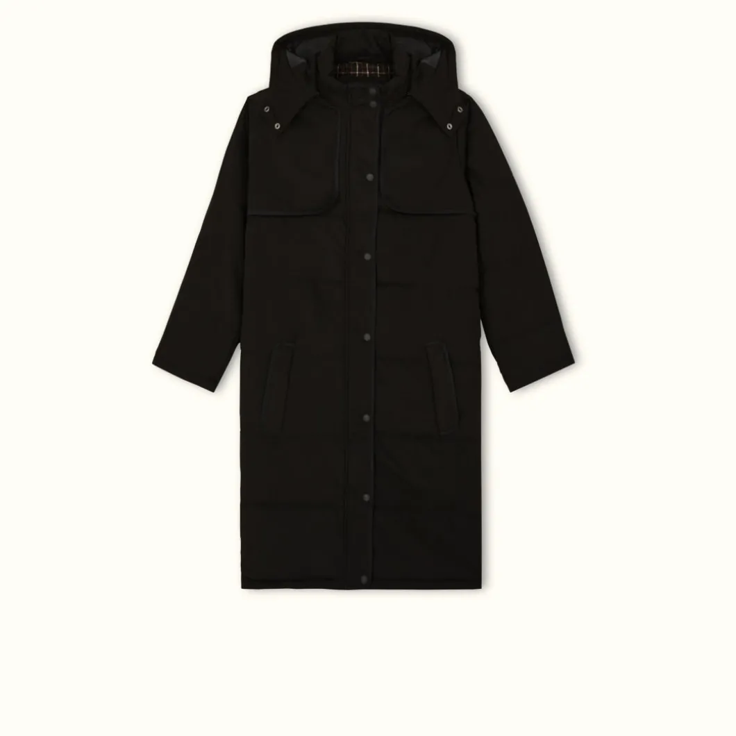 R.M. Williams Gower Puffer Coat Black New