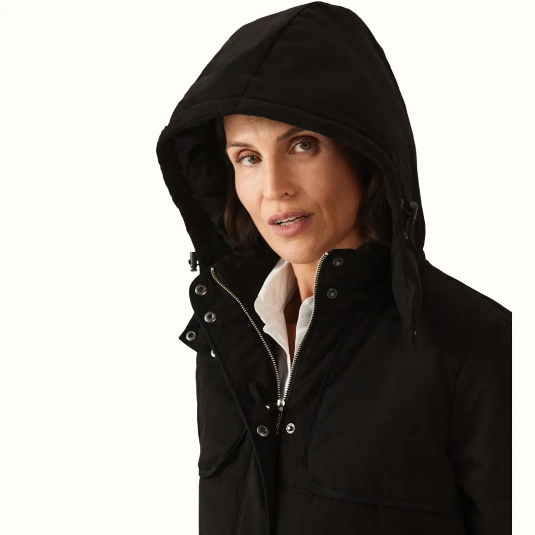 R.M. Williams Gower Puffer Coat Black New