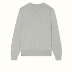 R.M. Williams Howe Sweater Grey Marle Clearance