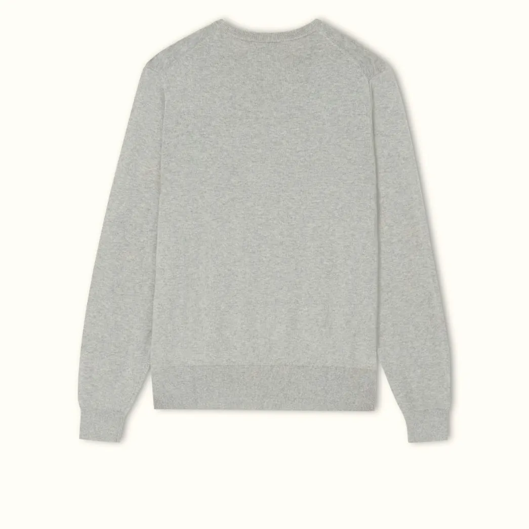 R.M. Williams Howe Sweater Grey Marle Clearance