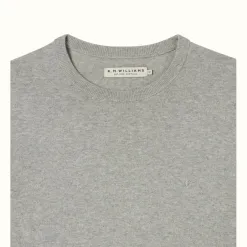 R.M. Williams Howe Sweater Grey Marle Clearance
