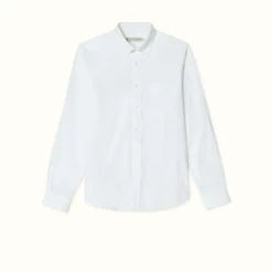R.M. Williams Jervis Button Down Shirt White New