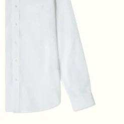 R.M. Williams Jervis Button Down Shirt White New
