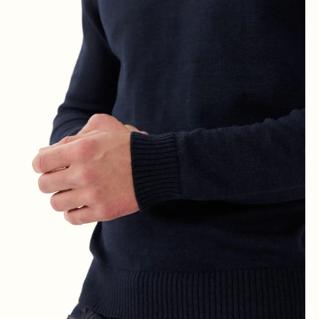 R.M. Williams Keith Sweater Navy Discount