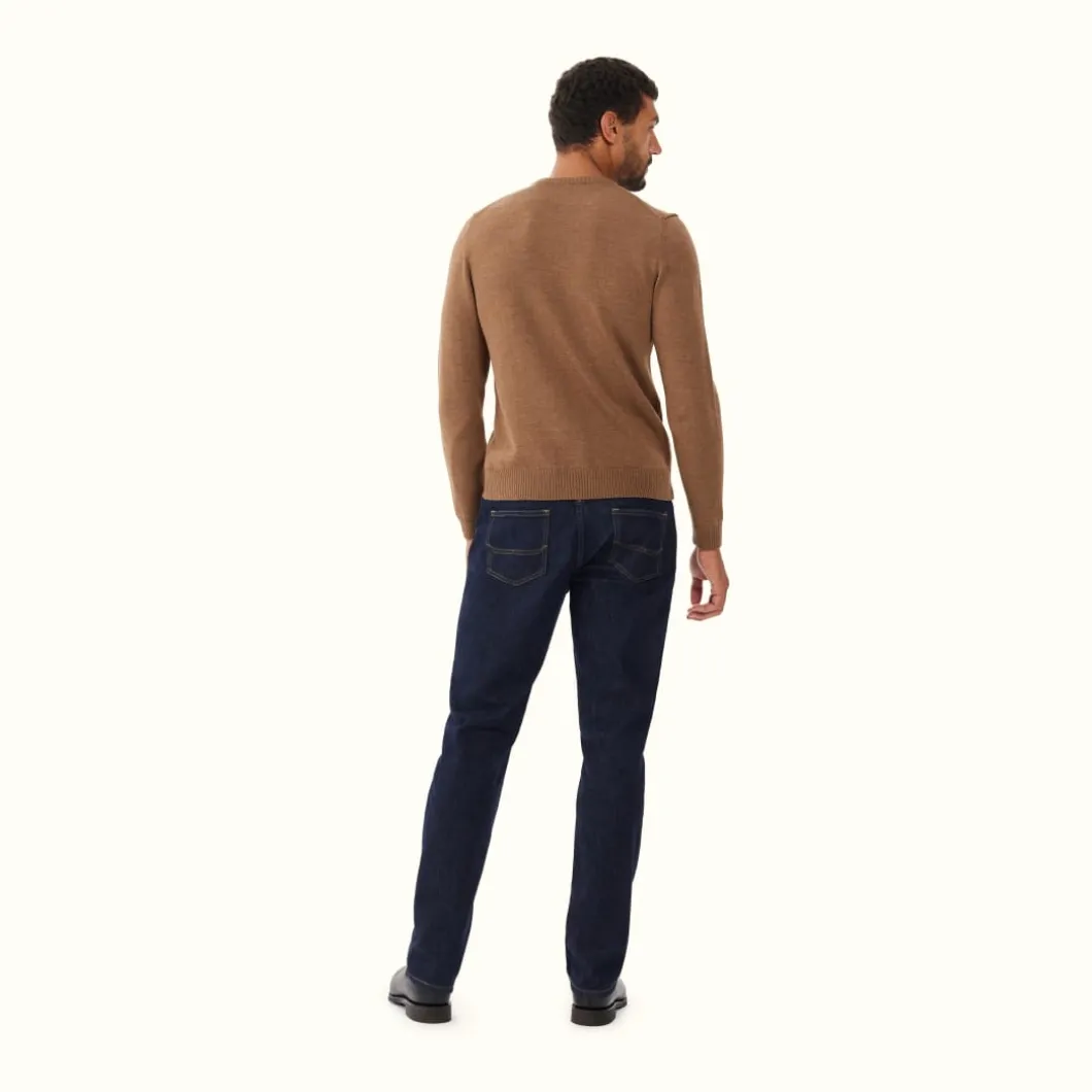 R.M. Williams Keith Sweater Caramel Fashion